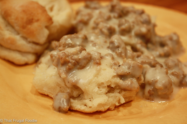 Southern Style Sausage Gravy