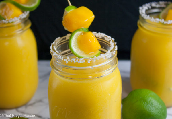 Frozen Mango Margaritas