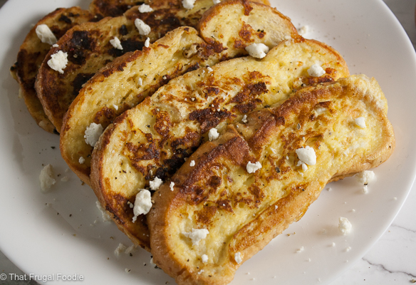 Savory Albanian French Toast