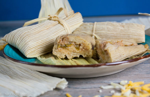 Bean and Cheese Hot Tamales