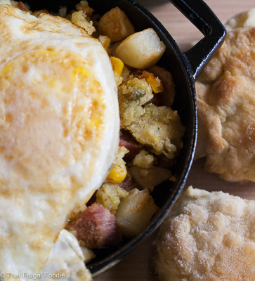 Thanksgiving Leftovers Breakfast Bowls