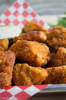 Boneless chicken wings