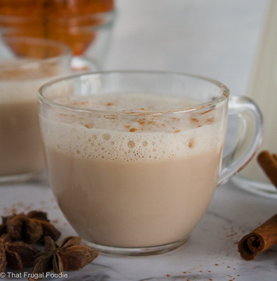 Vanilla Chai Tea Latte