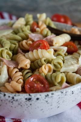Easy Cold Italian Pasta Salad Recipe