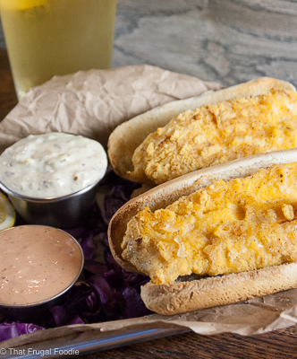 Grouper Dogs - Air Fried Fish Sandwich