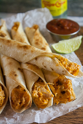 Cheesy Chicken Taquitos